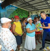 Alagoas Sem Fome e SEDH fazem doações de alimentos a povos de Matriz Africana