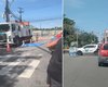 Rua no bairro Bebedouro é interditada neste domingo para remoção de poste