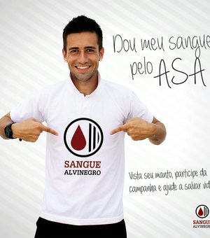 ASA reativa campanha 'Dou meu sangue pelo ASA'; Torcedor concorrerá a ingressos