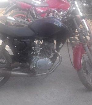 Motocicleta roubada é recuperada pela Polícia Militar em Arapiraca