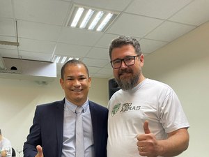 Flávio Moreno recebe apoio do Pro Armas