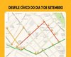 SMTT Arapiraca define pontos de bloqueio para Desfile de 7 de Setembro