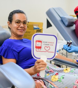 Hemoal leva equipe itinerante para coletar sangue em Coruripe, nesta quinta-feira