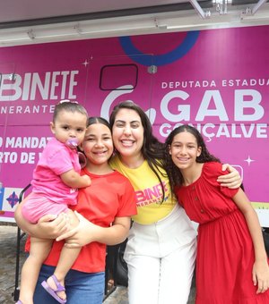 Trailer com serviços de saúde especializados da Deputada Gabi Gonçalves chega a Rio Largo neste sábado