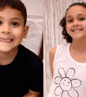 Irmãos de Taquarana pulavam corda quando foram atropelados por motorista embriagado