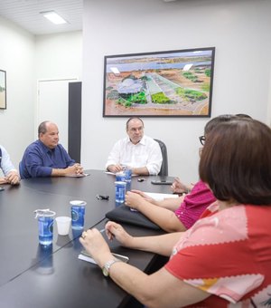 Luciano Barbosa recebe secretário de Saúde do Estado para fortalecer parcerias