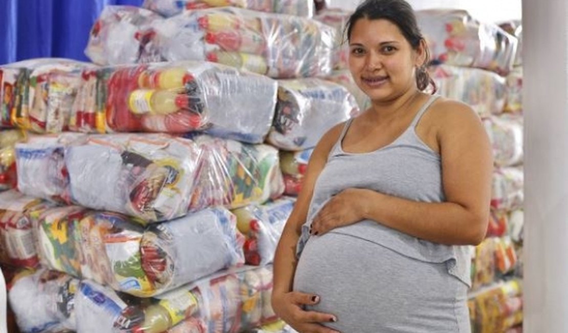 Governo entrega 4 mil cestas nutricionais a gestantes nesta quinta-feira (1º)  