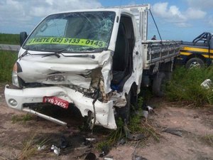 Acidente deixa um morto e dois feridos em São Miguel dos Campos