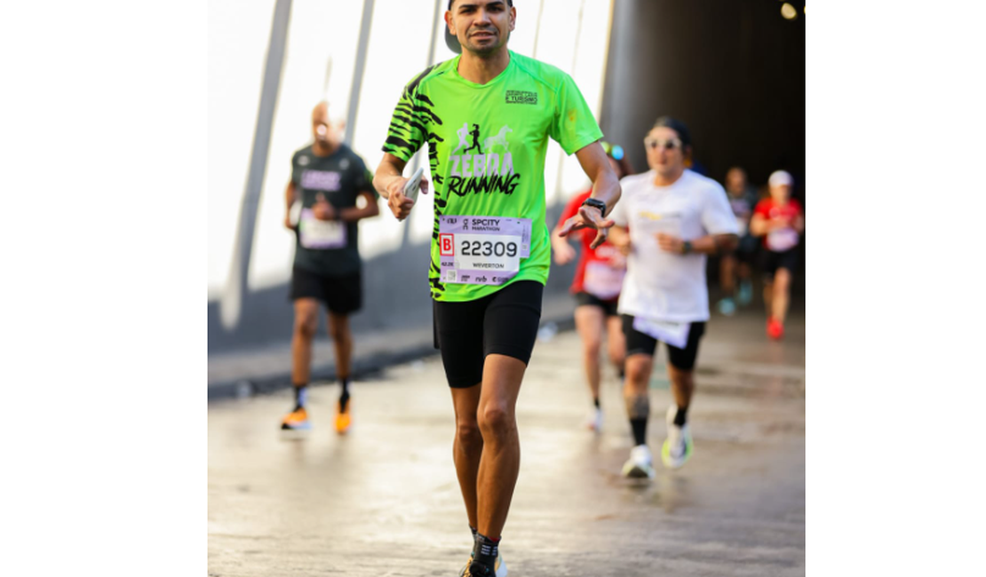 Com apoio da Prefeitura, corredor girauense representa Alagoas na Marathon SP City 2025