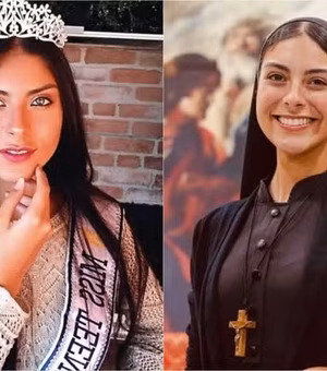 Irmã Eva Veja o ANTES e o DEPOIS da freira que já foi miss e viralizou na redes