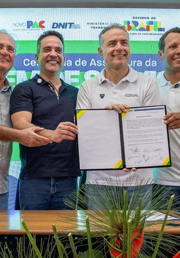 Paulo Dantas e Renan Filho autorizam início da duplicação da BR-104 em AL