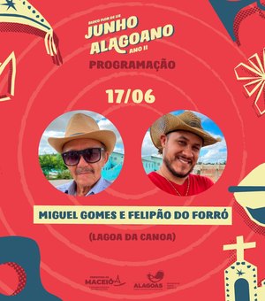 [Vídeo] Live de São João com artistas locais irá animar Lagoa da Canoa nesta quinta feira