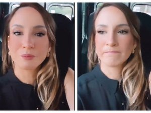 Claudia Leitte chora ao sair de casa para fazer 1º show na quarentena