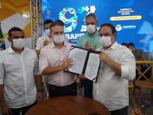 [Vídeo] Luciano Barbosa e Renan Filho assinam ordem de serviço para construção do Hospital Metropolitano do Agreste