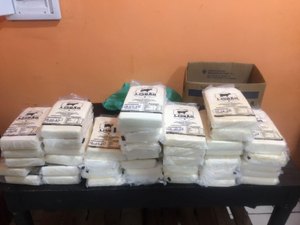 Vigilância Sanitária apreende alimentos impróprios para consumo em açougue e pastelaria da parte alta