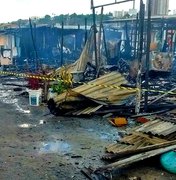 Incêndio destrói barracas e prejudica comerciantes na 'Feira do Rato'