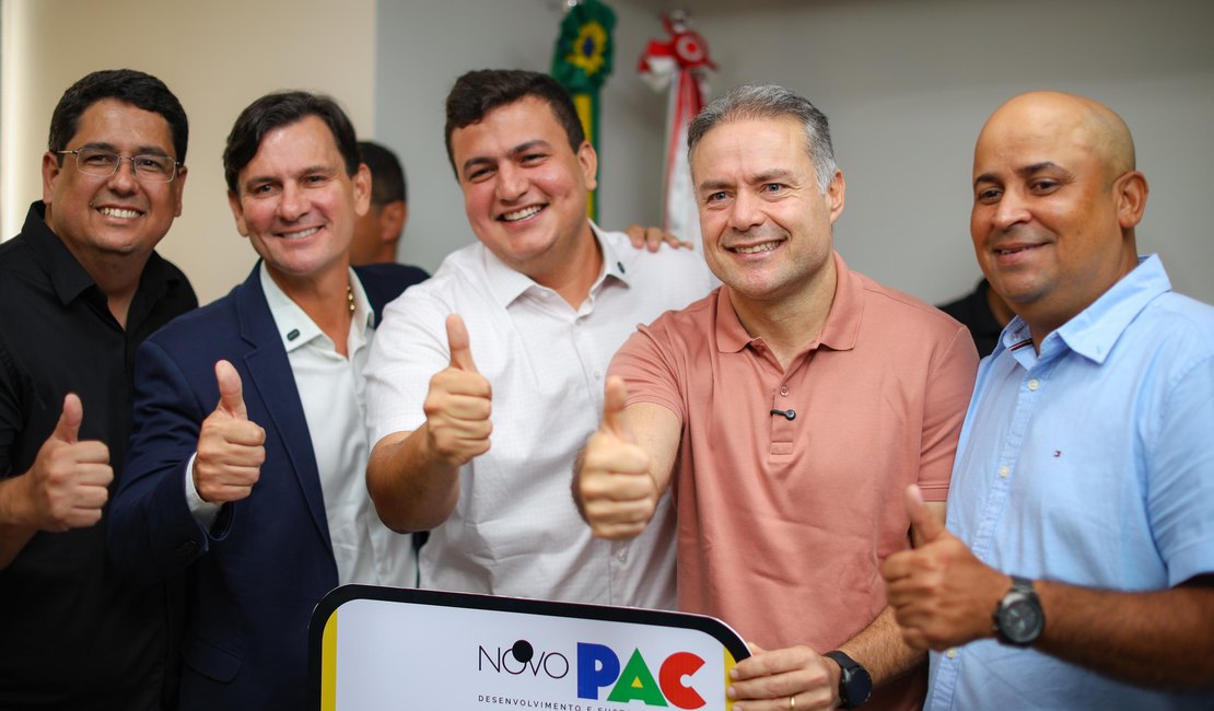 Renan Filho celebra investimentos do PAC Saúde e ampliação da rede básica em AL