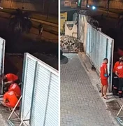 [Vídeo] Câmera flagra momento em que bombeiros salvam bebê engasgado no Espírito Santo