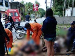 Acidente de trânsito deixa dois homens feridos na AL-101 Norte em Japaratinga