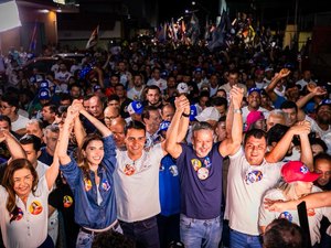 JHC agradece apoio de Arthur Lira durante grande caminhada em Girau do Ponciano