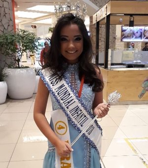 Alagoana conquista o Miss Mundial Infantil 2018 no Peru