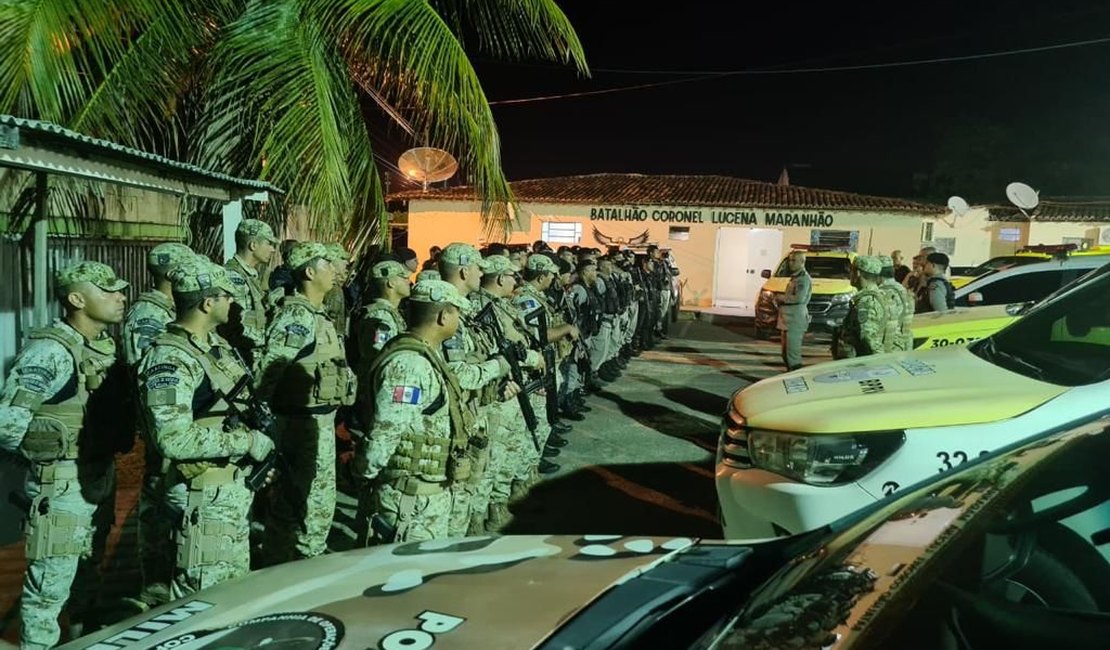 Operação policial de combate ao tráfico de  drogas é realizada em bairros de Maceió