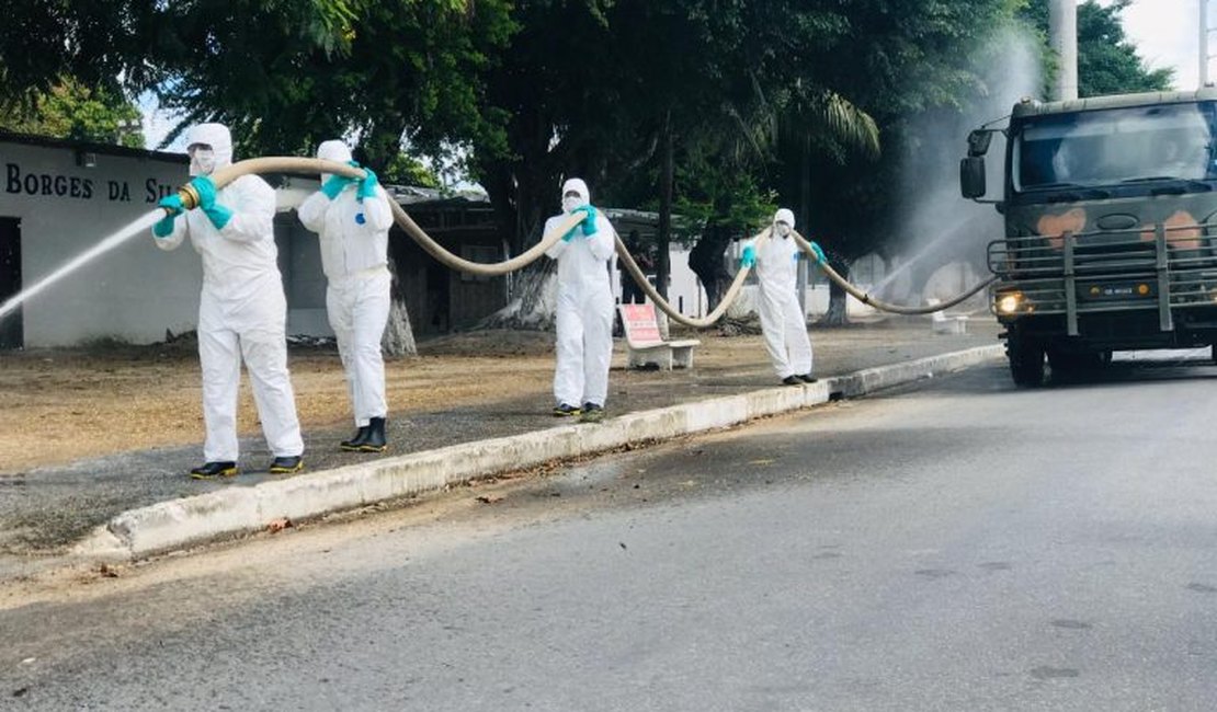 Combate ao coronavírus: Prefeitura e Exército realizam ação conjunta