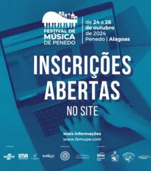 Festival de Música 2024: estão abertas as inscrições para cursos gratuitos em Penedo