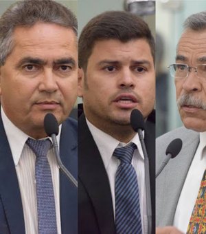 Chico Tenório, Jairzinho Lira e Tarcizo Freire podem migrar para grupo de Arthur Lira ou Rui Palmeira