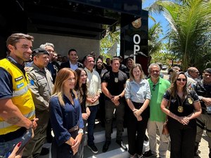 Deputada Cibele Moura acompanha entrega da nova unidade da Oplit, na Ponta Verde: 'Mais segurança para população'