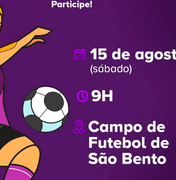 Agosto Lilás leva campanha contra violência às mulheres para campo de futebol