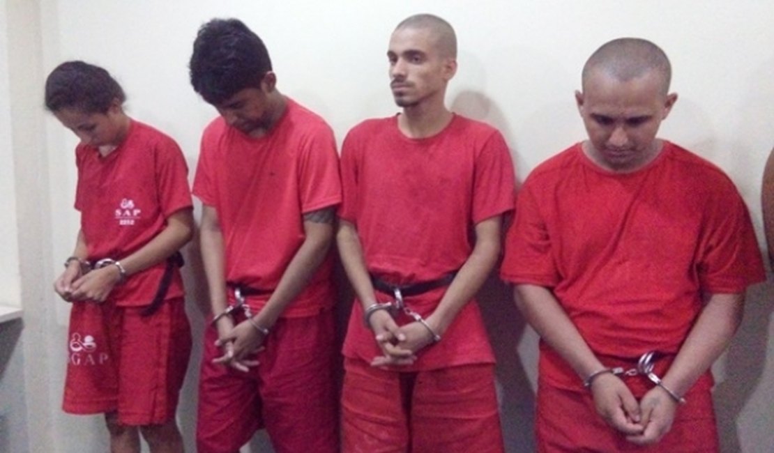 Operação integrada prende sete acusados de homicídios em seis bairros de Maceió