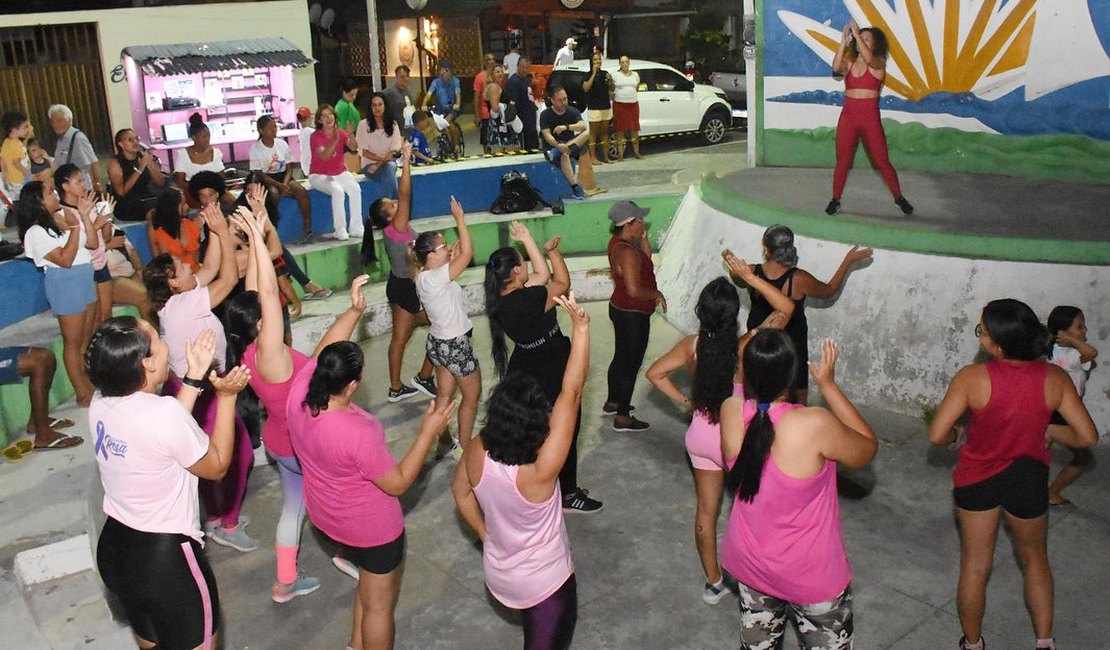 Projeto incentiva o bem-estar de mulheres em Maragogi através da dança