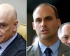 Moraes vota para tornar Eduardo Bolsonaro réu por tentar coagir STF