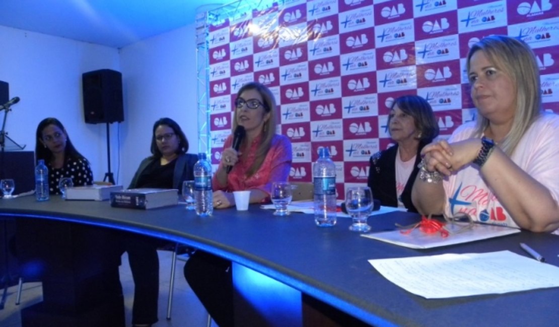 OAB/AL discute violência contra a mulher