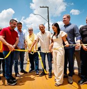 Prefeita e governador inauguram obras em São Luís do Quitunde