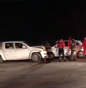 Colisão frontal é registrada na ladeira do Catolé em Maceió