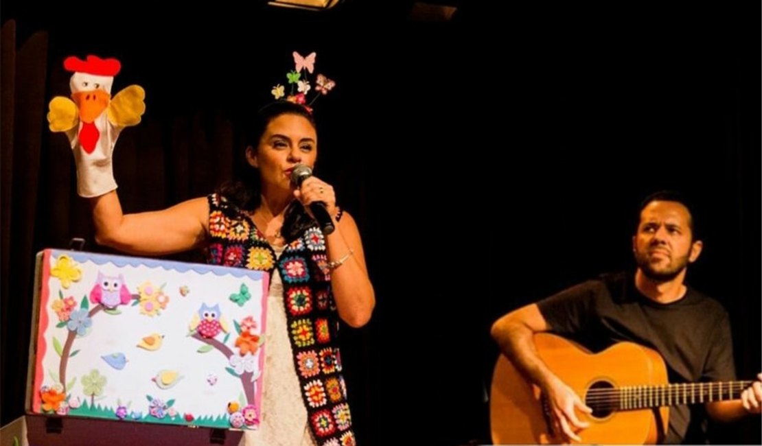 Arapiraquenses levam o espetáculo Contando e Cantando pela 2ª vez consecutiva à Bienal do Livro