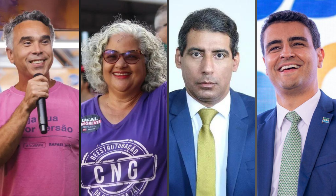 Confira como foi a agenda dos candidatos à Prefeitura de Maceió nesse final de semana