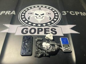 Polícia Militar apreende 1,2kg de drogas após abordagens no interior do estado