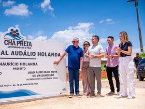 Cibele Moura entrega obras em Chã Preta; município já recebeu R$ 2,1 milhões em emendas