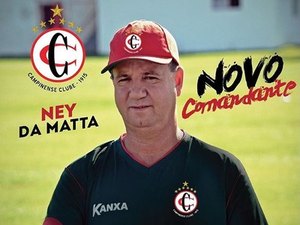 Campinense acerta com técnico Ney da Matta e preparador físico que foi do ASA