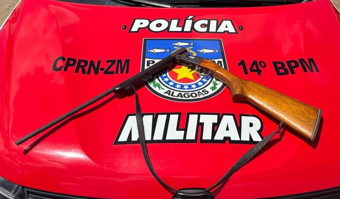 Polícia Militar de Alagoas apreende 24 armas de fogo em uma semana