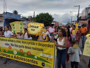 Caminhada marca o Dia do Combate ao abuso e exploração sexual de crianças e adolescentes