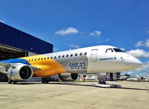 Embraer apresenta o maior avião desenvolvido no Brasil