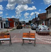 Obra emergencial modifica itinerário de linhas de ônibus no bairro do Clima Bom