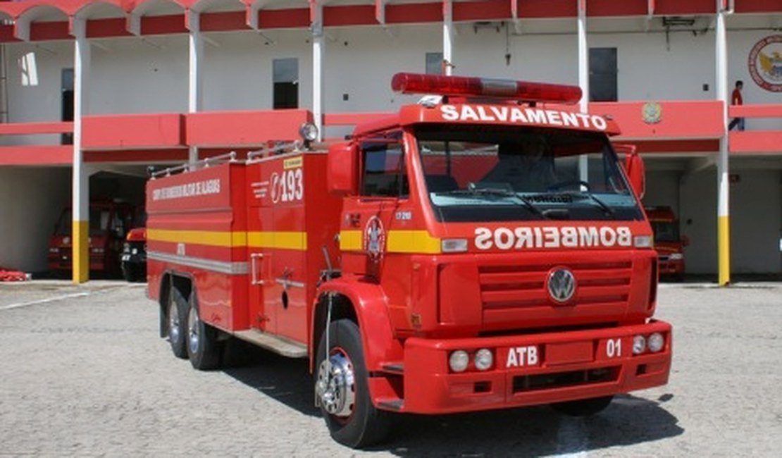 Corpo de Bombeiros registra quatro ocorrências de incêndio em vegetação em cidades do Sertão de AL