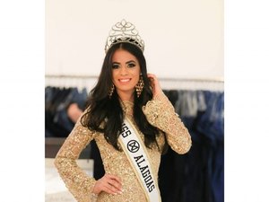 De Craíbas, Miss Alagoas concorre na etapa nacional do concurso Miss Mundo