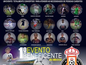 Com Cleiton Xavier e outros destaques, cidade de Major Izidoro recebe jogo beneficente