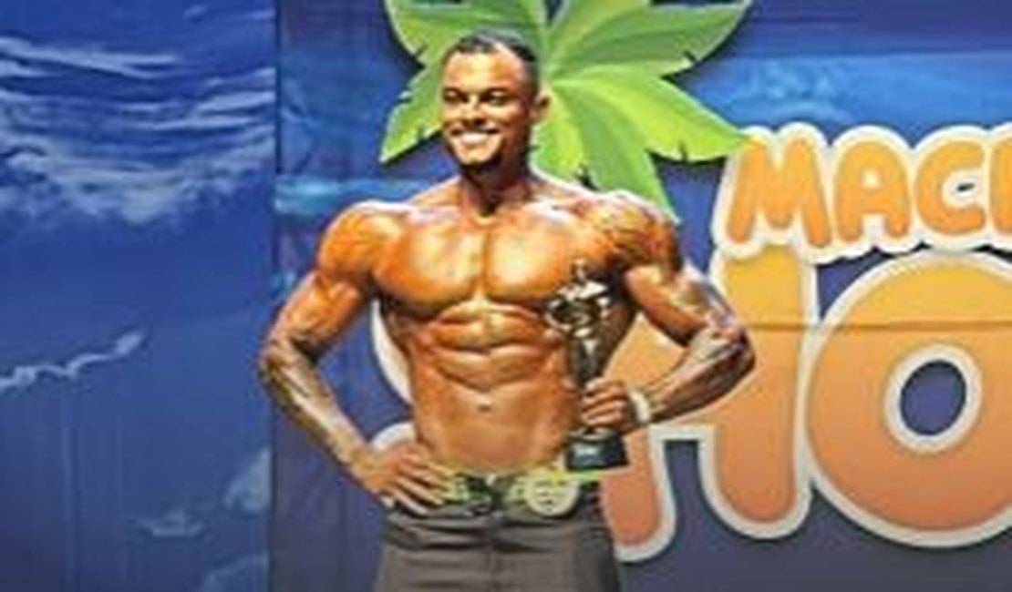 Agente da Polícia Civil de AL conquista título no “Maceió Show” de fisiculturismo